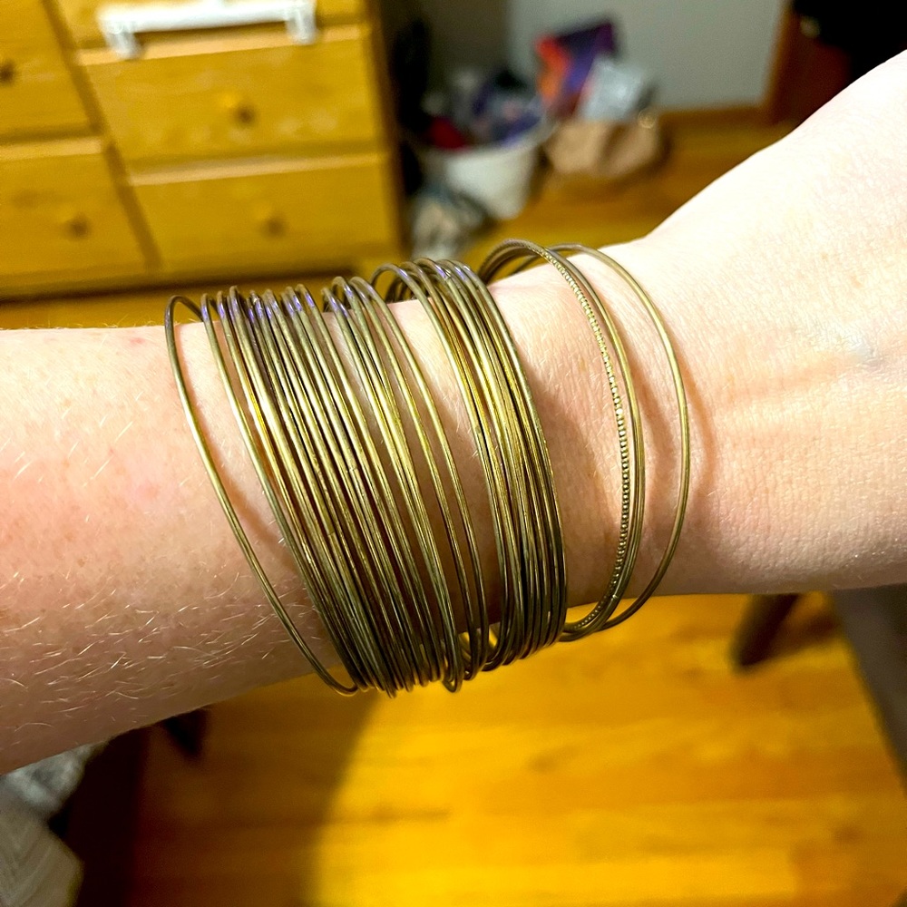 Bangle bracelets
